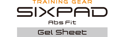 TRAINING GEAR SIXPAD Abs Fit Gel Sheet