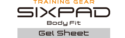 TRAINING GEAR SIXPAD Body Fit Gel Sheet